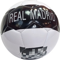 Мяч футбольный "Real Madrid", машинная сшивка (черно/белый) E40770-3